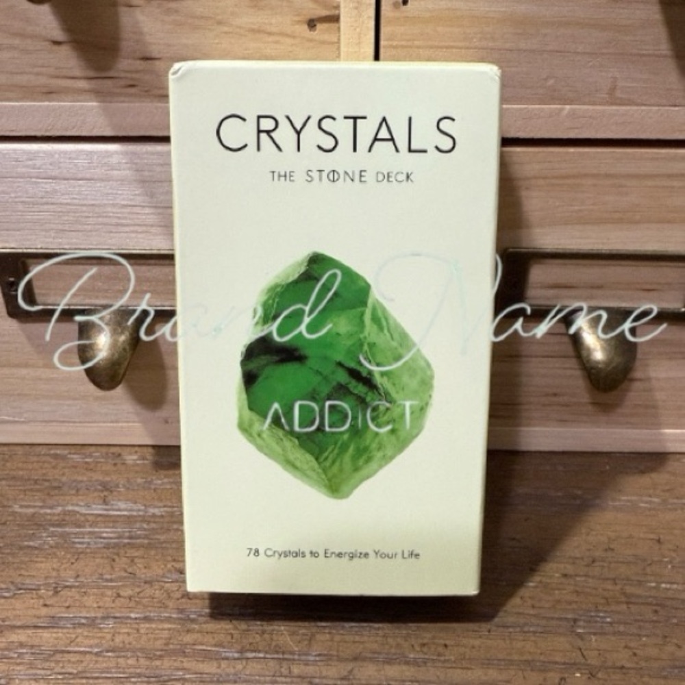 PRICE IS FIRM - CRYSTAL THE STONE 78 POCKET SIZE CARD DECK DECK